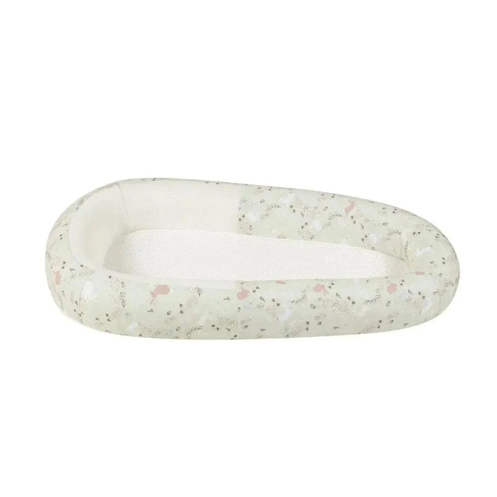Purflo Sleep Tight Baby Bed with Spare Cover - Storybook Sage