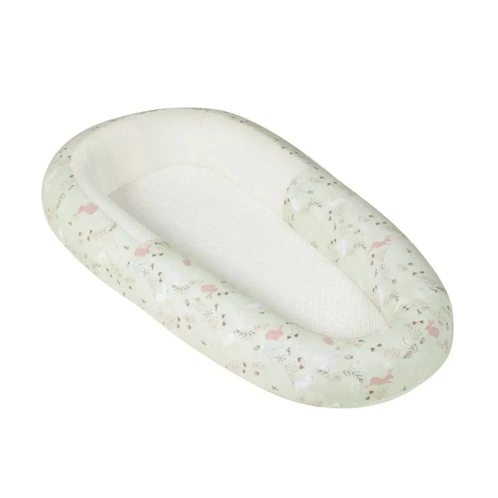 Purflo Sleep Tight Baby Bed with Spare Cover - Storybook Sage