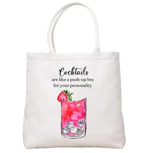 Push Up Bra Tote Bag