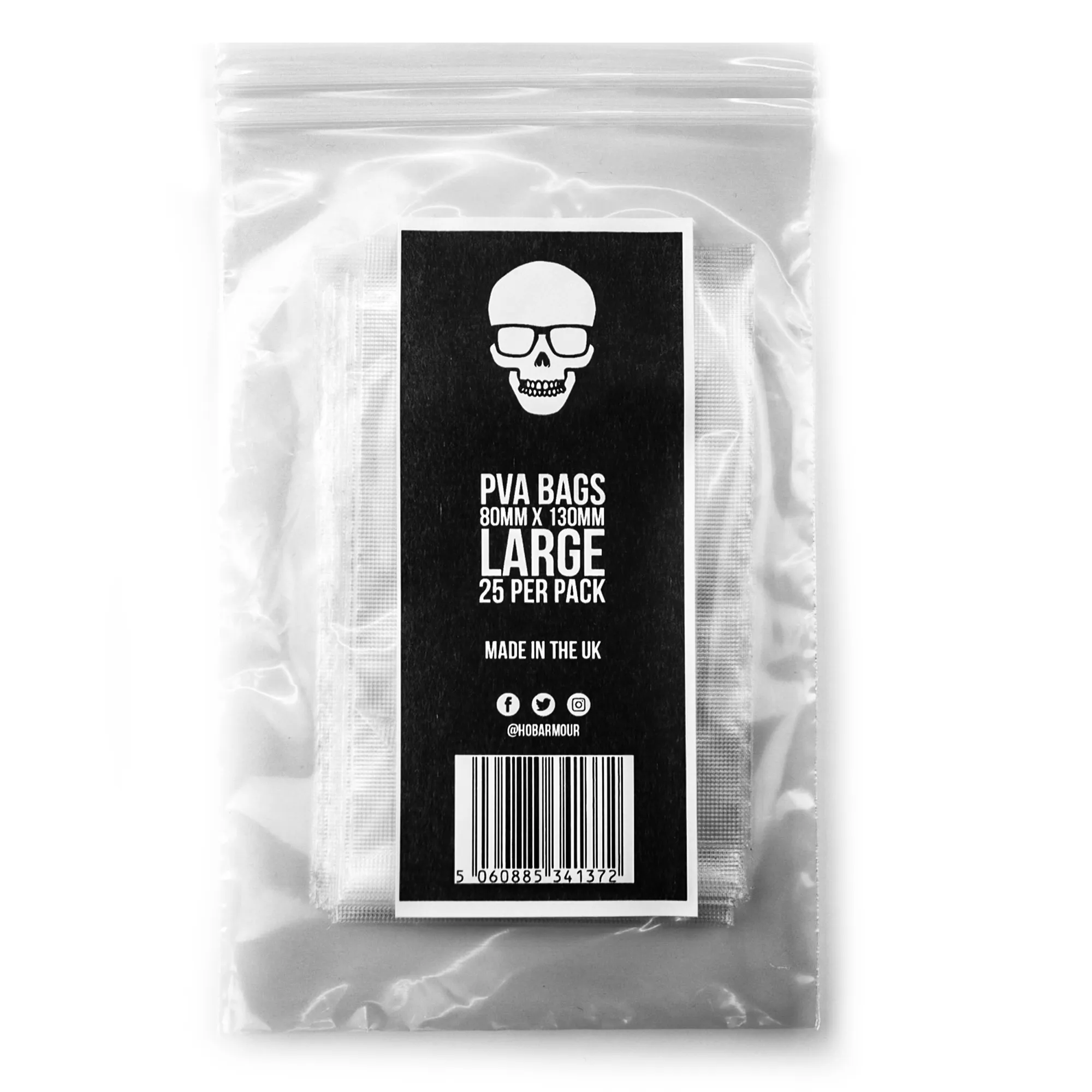 PVA Bags Large - 80mm x 130mm