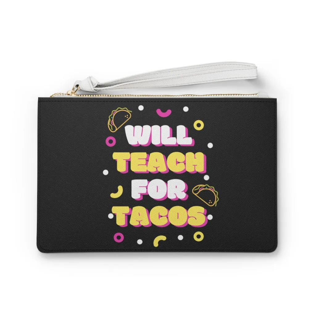 "Tacos" Clutch Bag