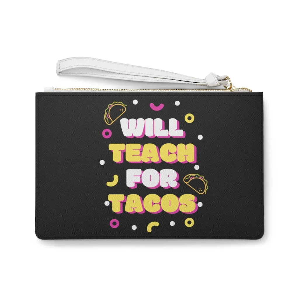 "Tacos" Clutch Bag