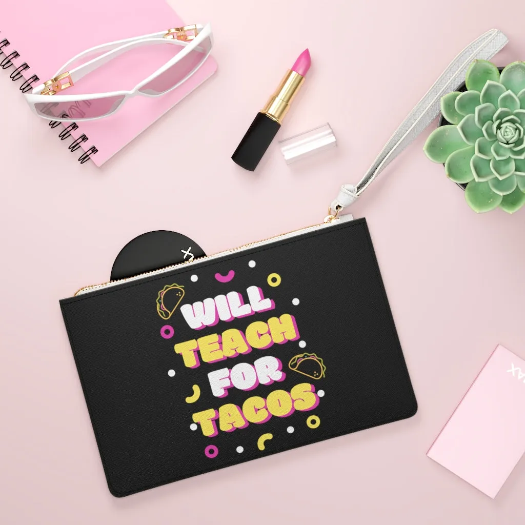 "Tacos" Clutch Bag