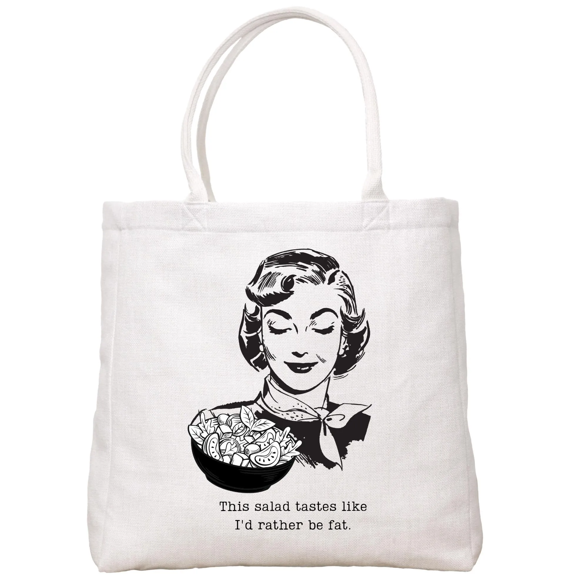 Rather Be Fat Tote Bag