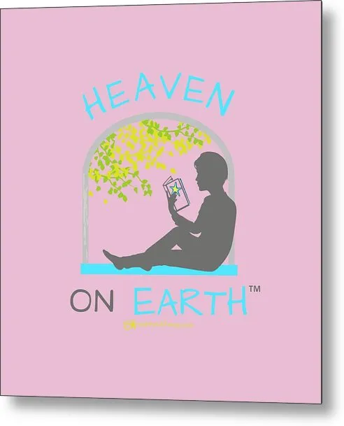 Reading Heaven On Earth - Metal Print