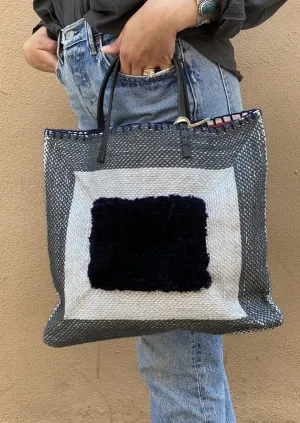 Recycled Summer Tote - Black