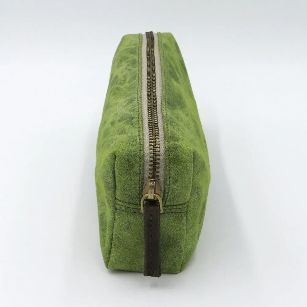 Resilient Utility Pouch - Green Waxed Canvas
