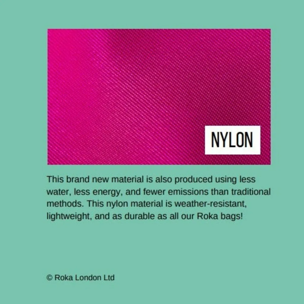 Roka Canfield B Recycled Nylon Medium Bags