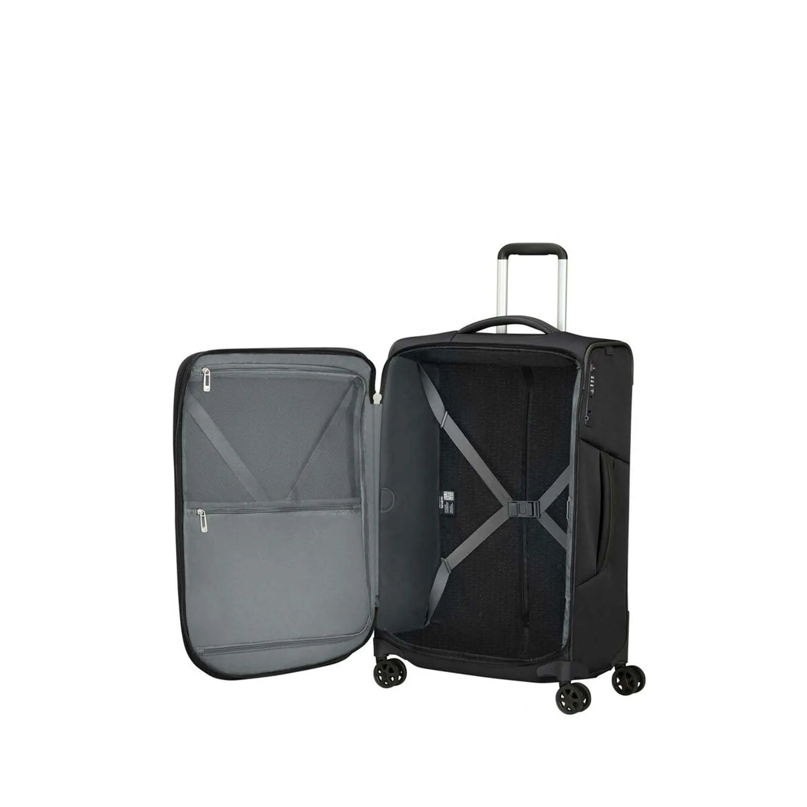Samsonite Respark 67cm Suitcase Ozone Black