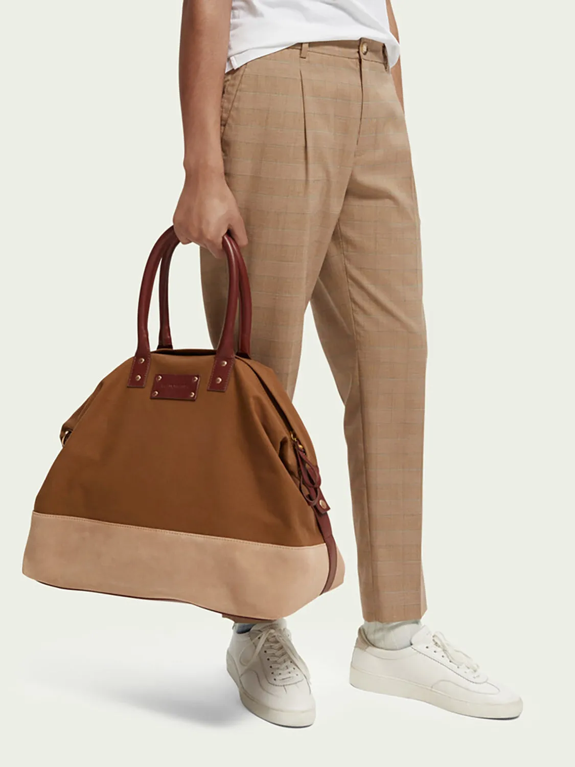 SAS CANVAS LEATHER SUEDE WEEKENDER