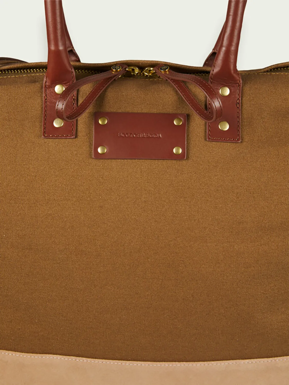 SAS CANVAS LEATHER SUEDE WEEKENDER