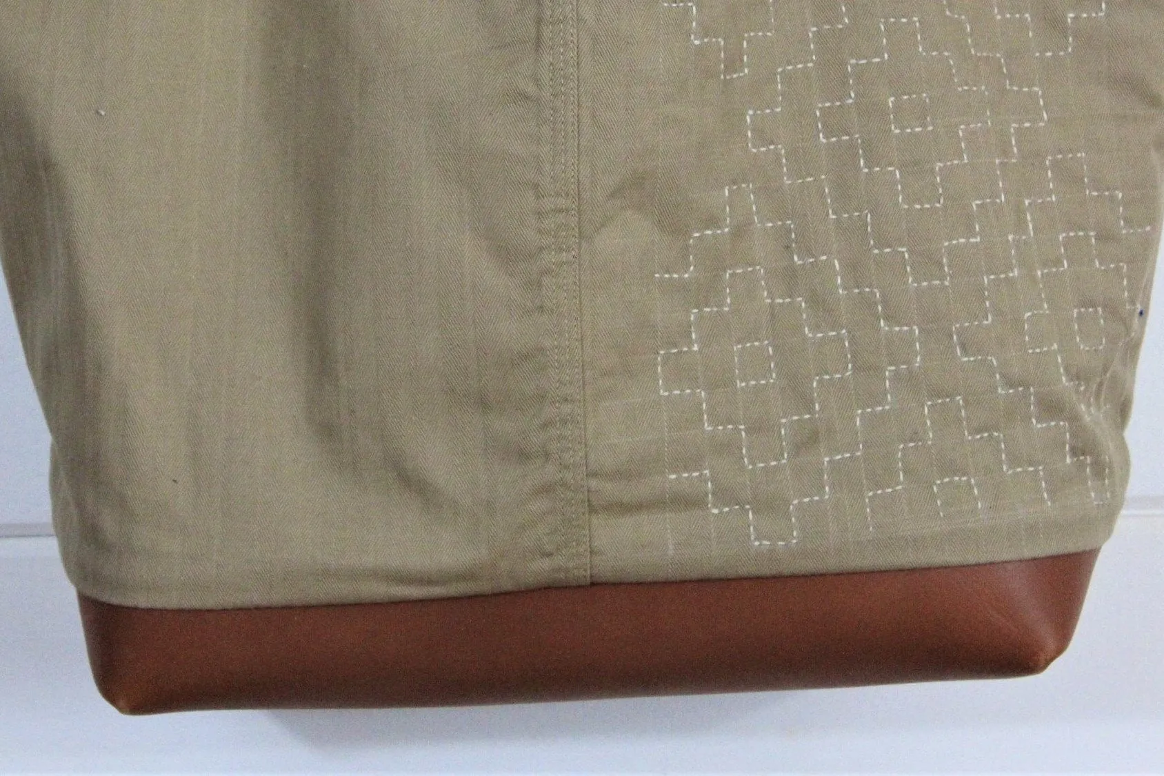 Sashiko Stitch Tote
