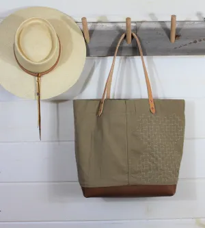 Sashiko Stitch Tote