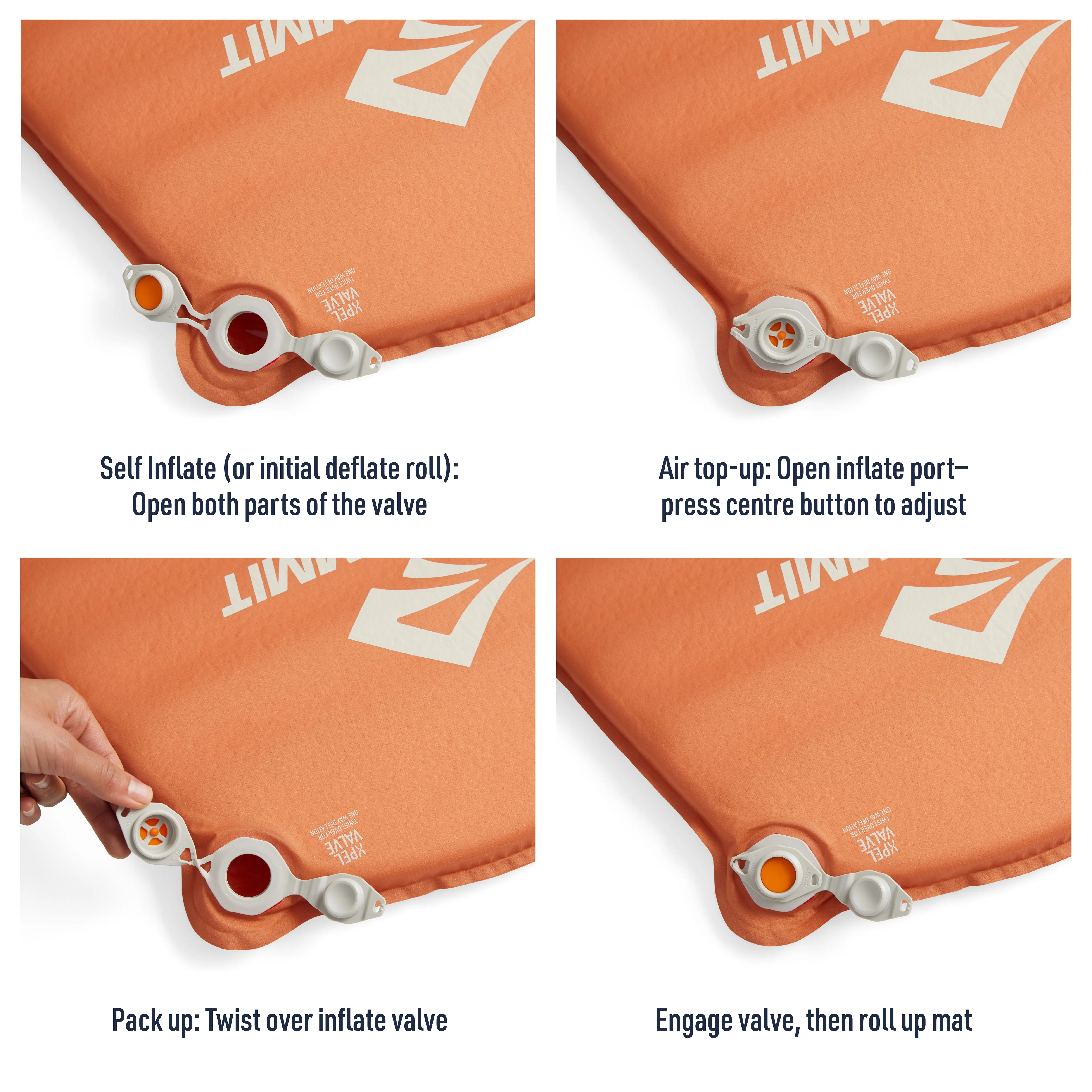 Sea to Summit Pursuit Self Inflating Mat - Large Contour