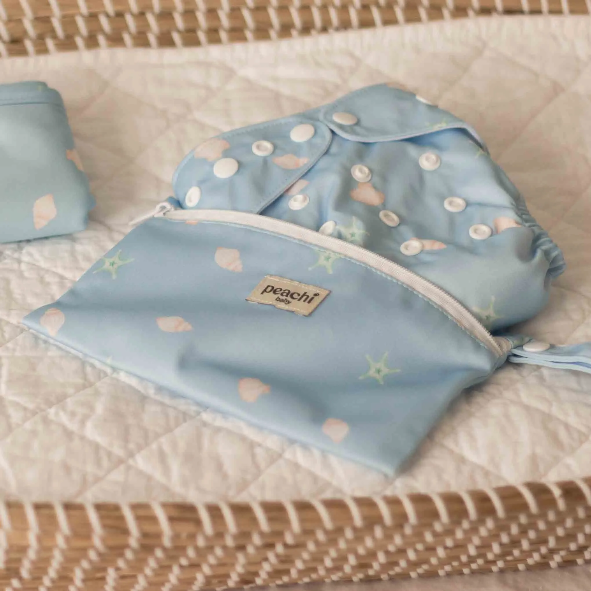 Seashells Mini Wet Bag