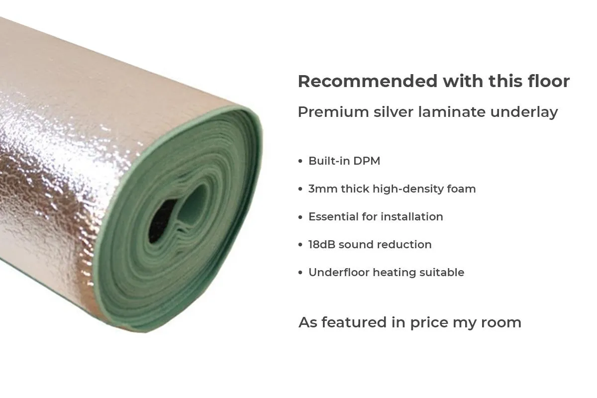 Series Woods 12mm Laminate Flooring Harbour Oak