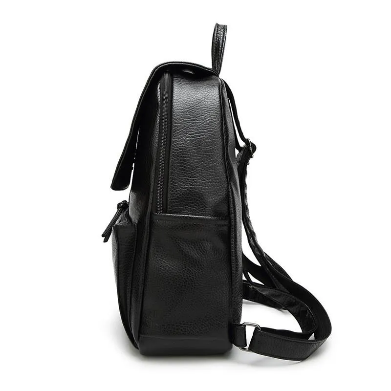 Sha Vegan Leather Backpack