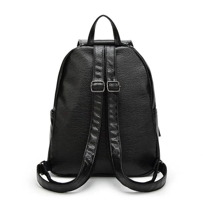 Sha Vegan Leather Backpack