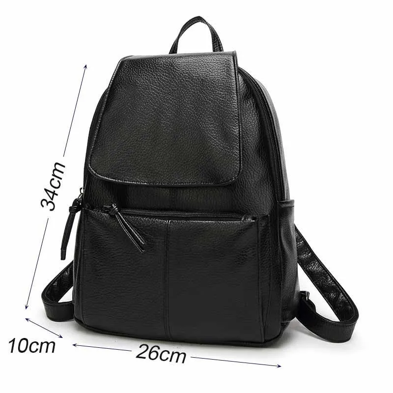 Sha Vegan Leather Backpack