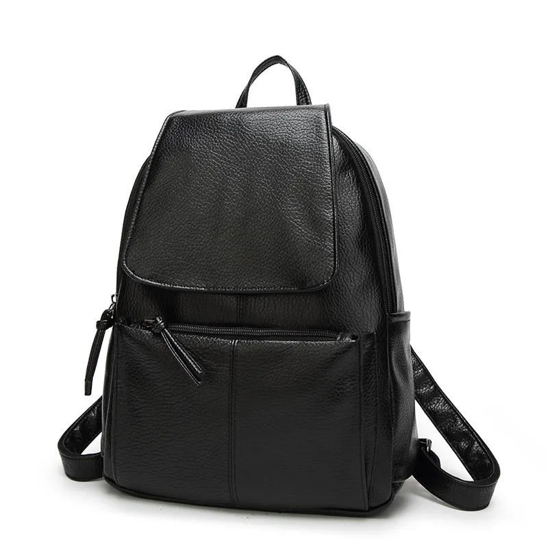 Sha Vegan Leather Backpack