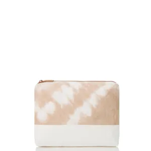 Shibori Small Pouch Sandstone