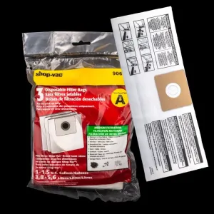 Shop-Vac 1.5 Gallon Type A Bags - 90667