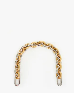 Shortie Strap - Vintage Gold & Silver Mixed Metal