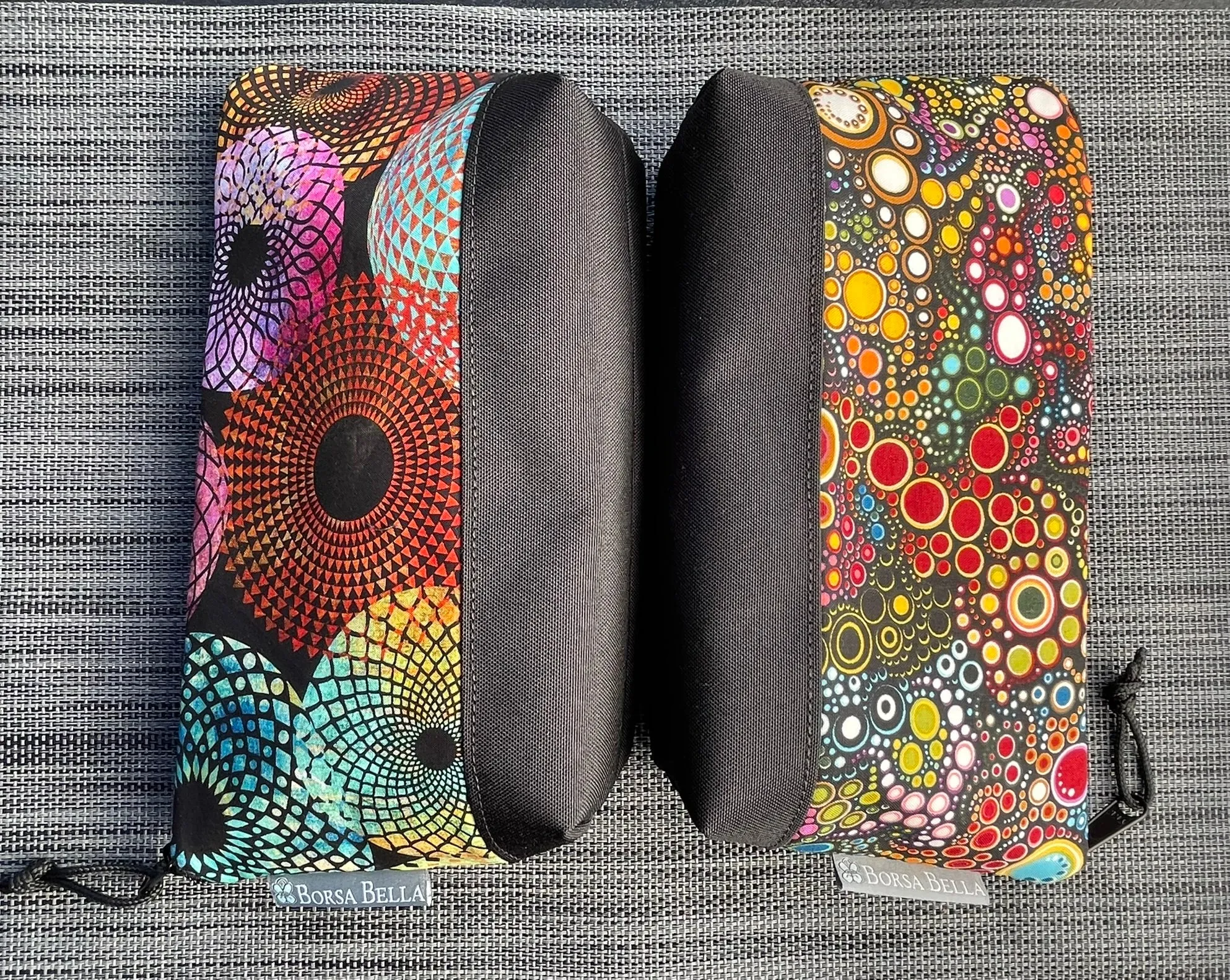 Side Kick Gusseted Zippered Pouch Halcyon Night Fabric