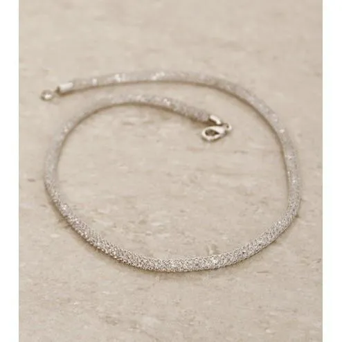 Silver Embellished Necklace (100000061578)