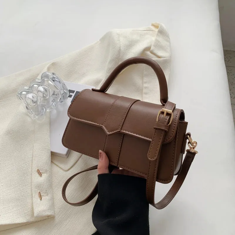 Simil-Leather Shoulder Bag