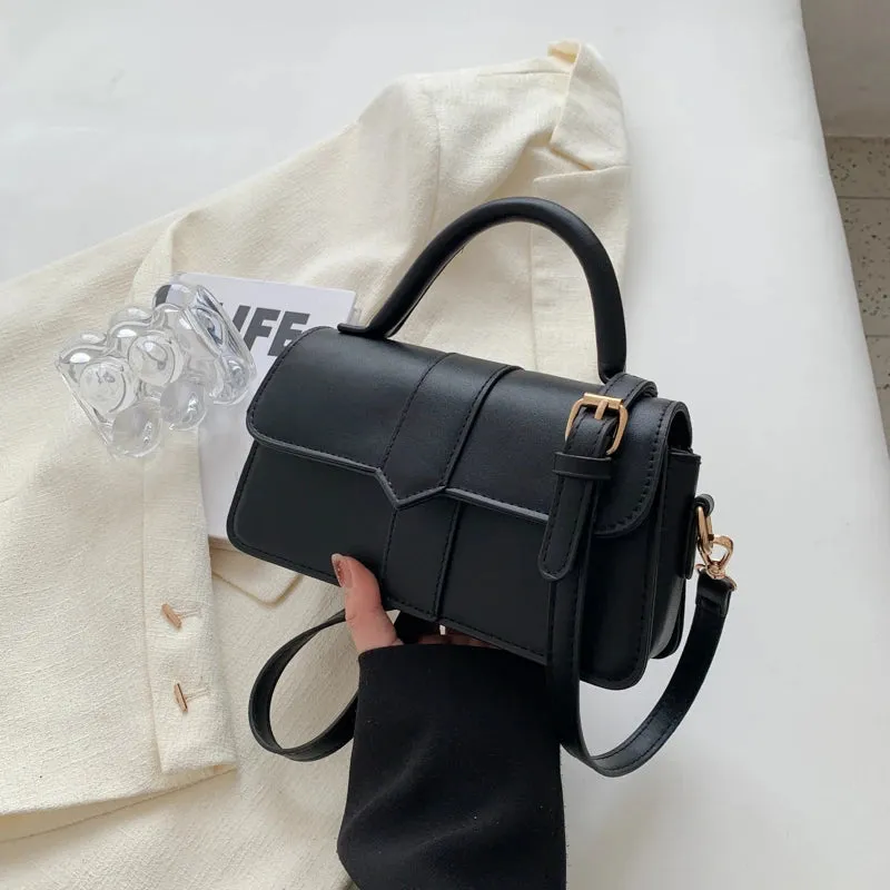 Simil-Leather Shoulder Bag