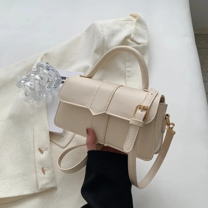 Simil-Leather Shoulder Bag