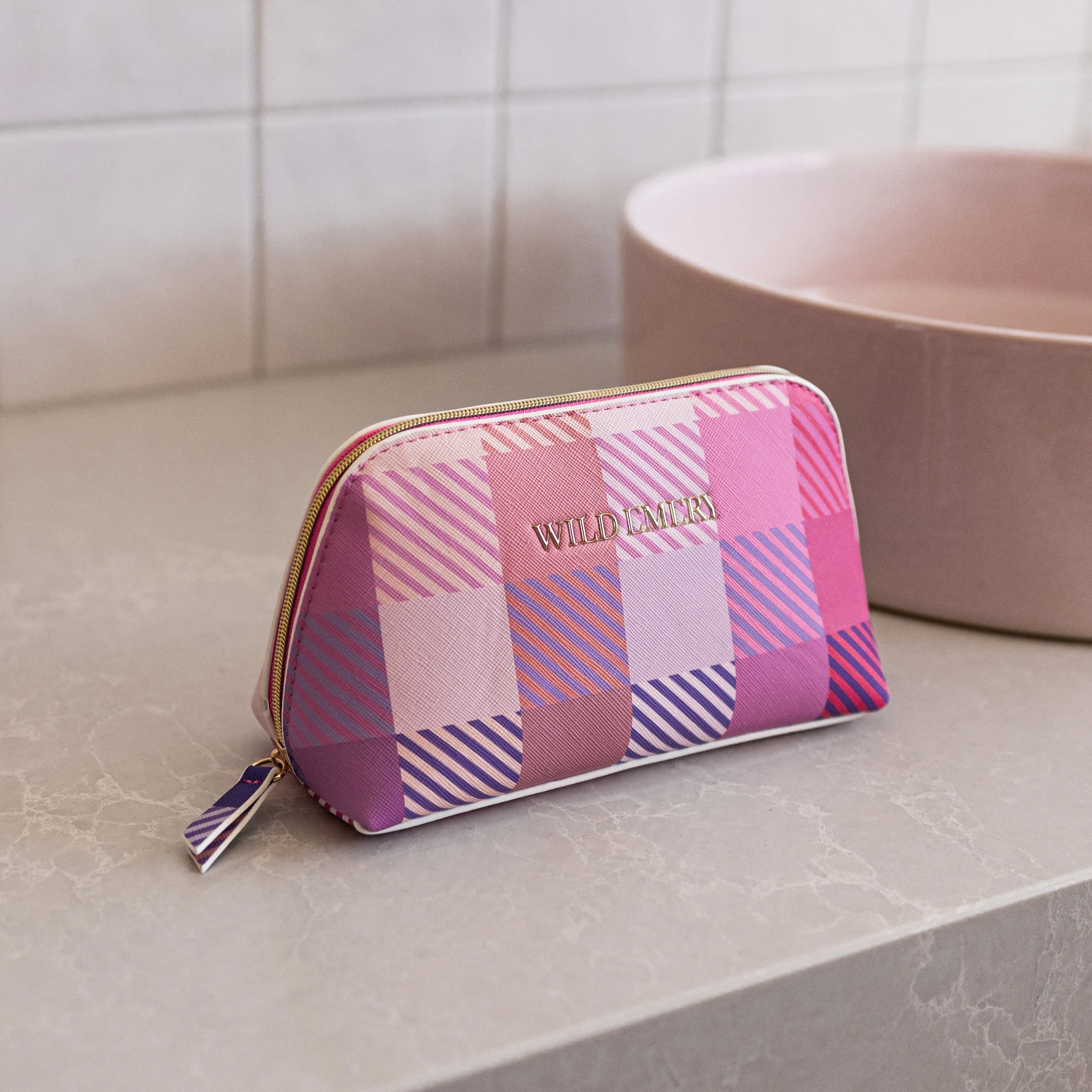 Small Pink Toiletry Bag