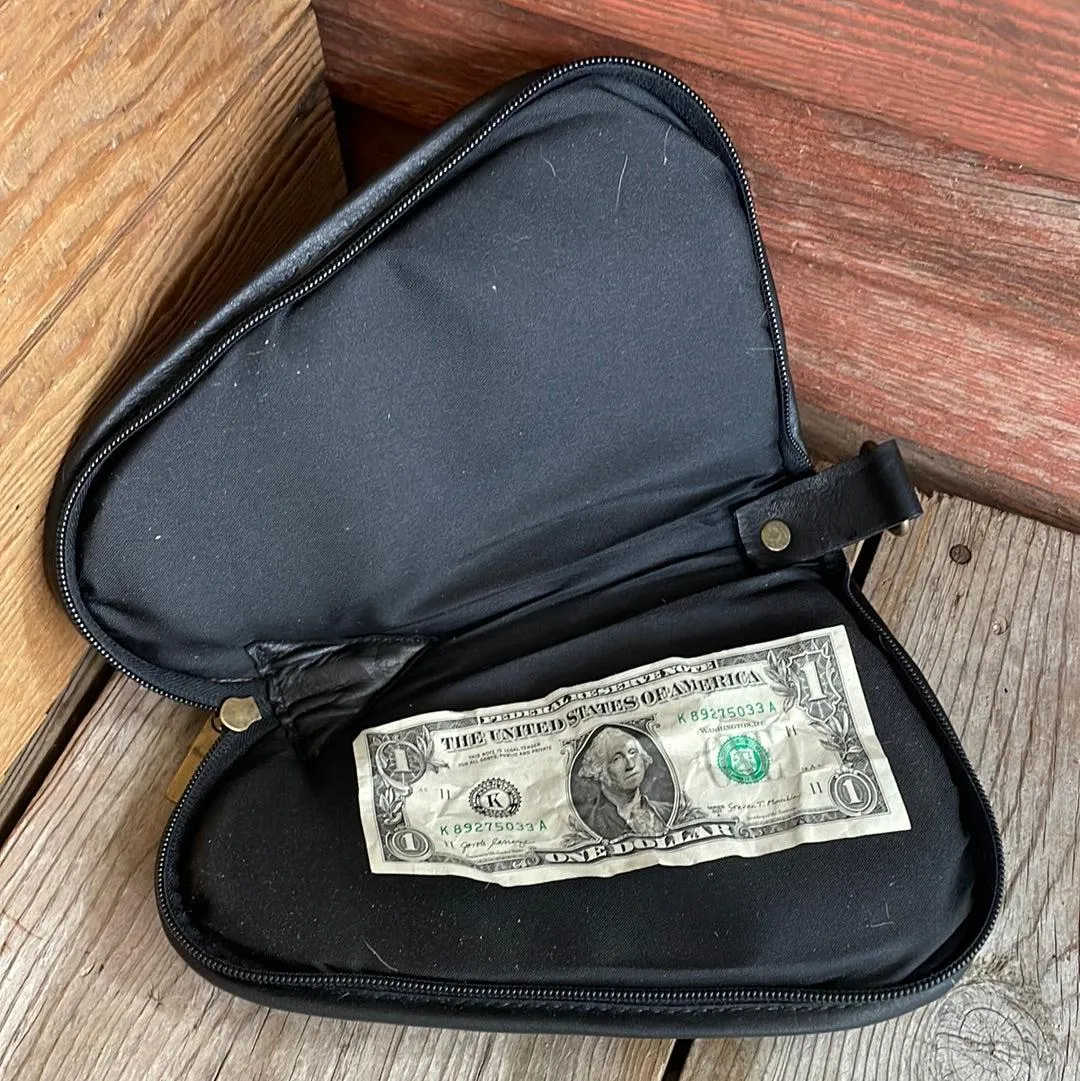 Small Pistol Case - Cowhide w/