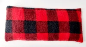 Small Wheat Bag 'RED WOODCUTTER FLEECE '