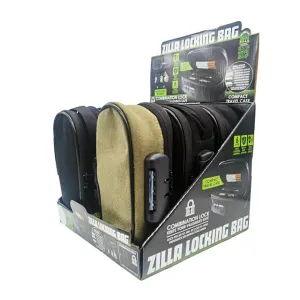 Smokezilla Canvas Smoking Bag With Pipe Tools - Assorted Colors