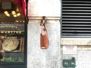 Soft Crossbody tote / Large Hobo Tote Bag /