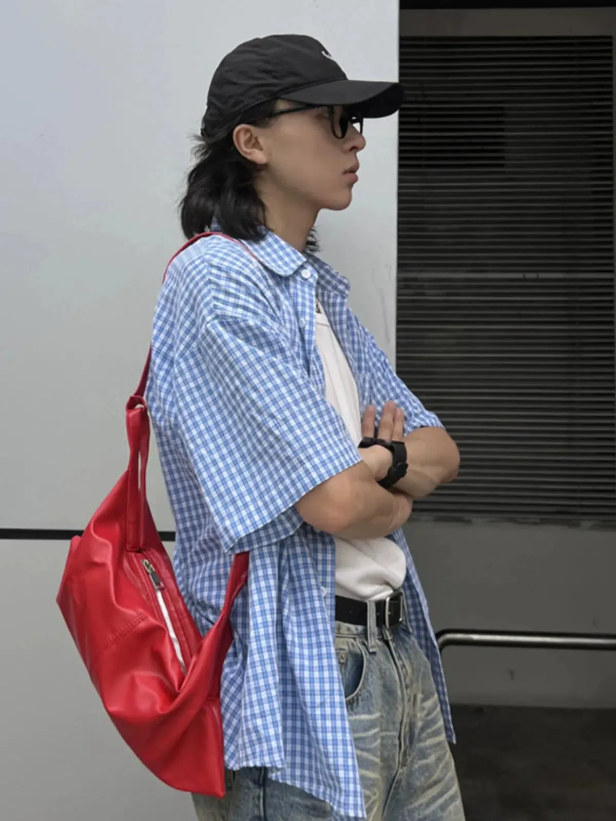 Soft Leather Crossbody Handbag