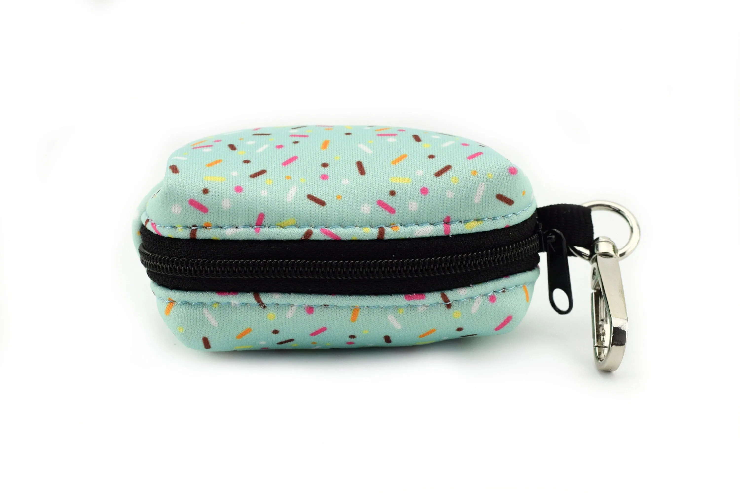 Sprinkle Print Pet Waste Bag Holder - Mint