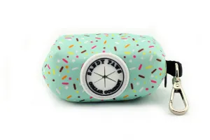 Sprinkle Print Pet Waste Bag Holder - Mint