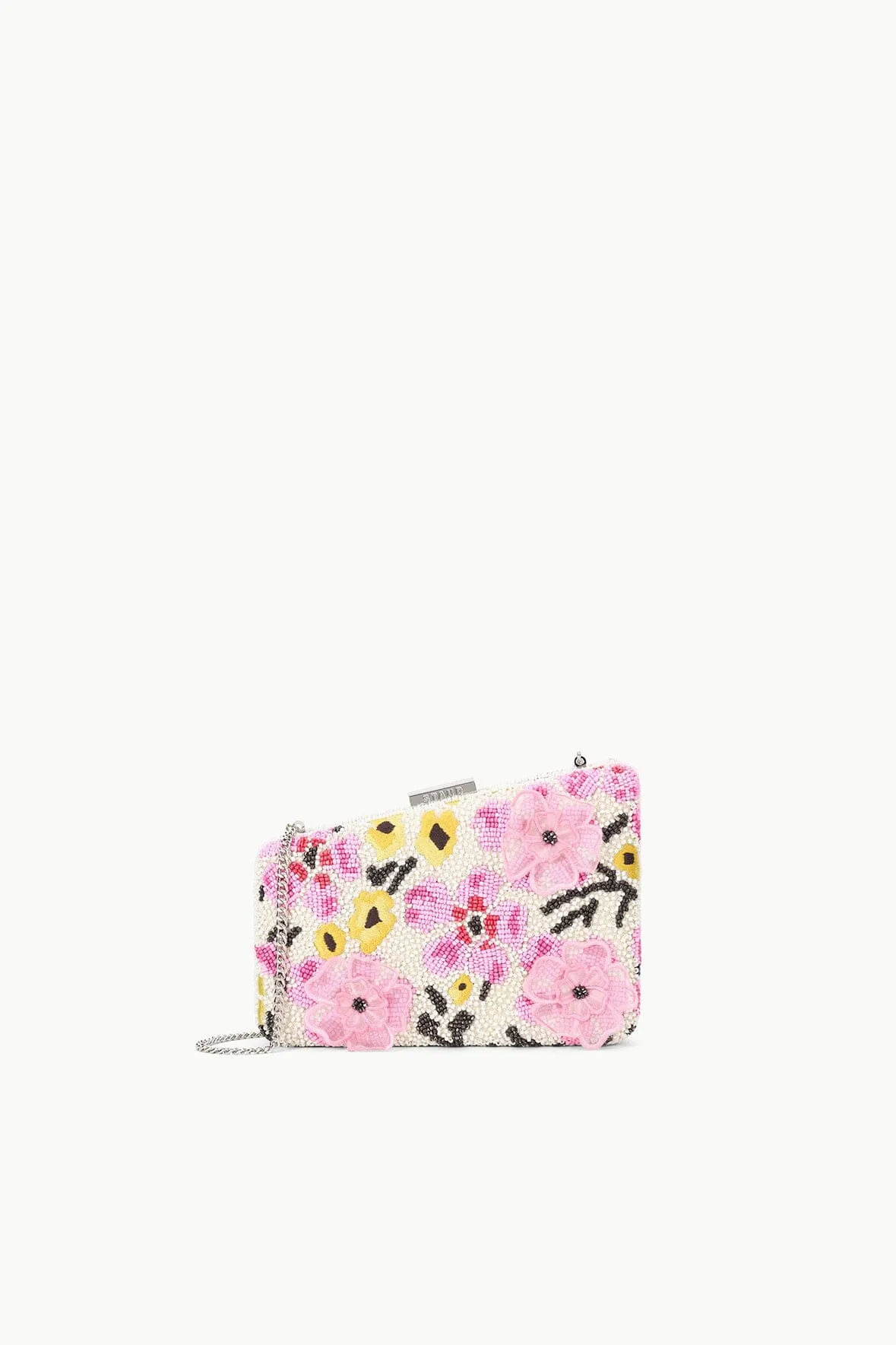 Staud - Blossom Floral Carmella Beaded Clutch