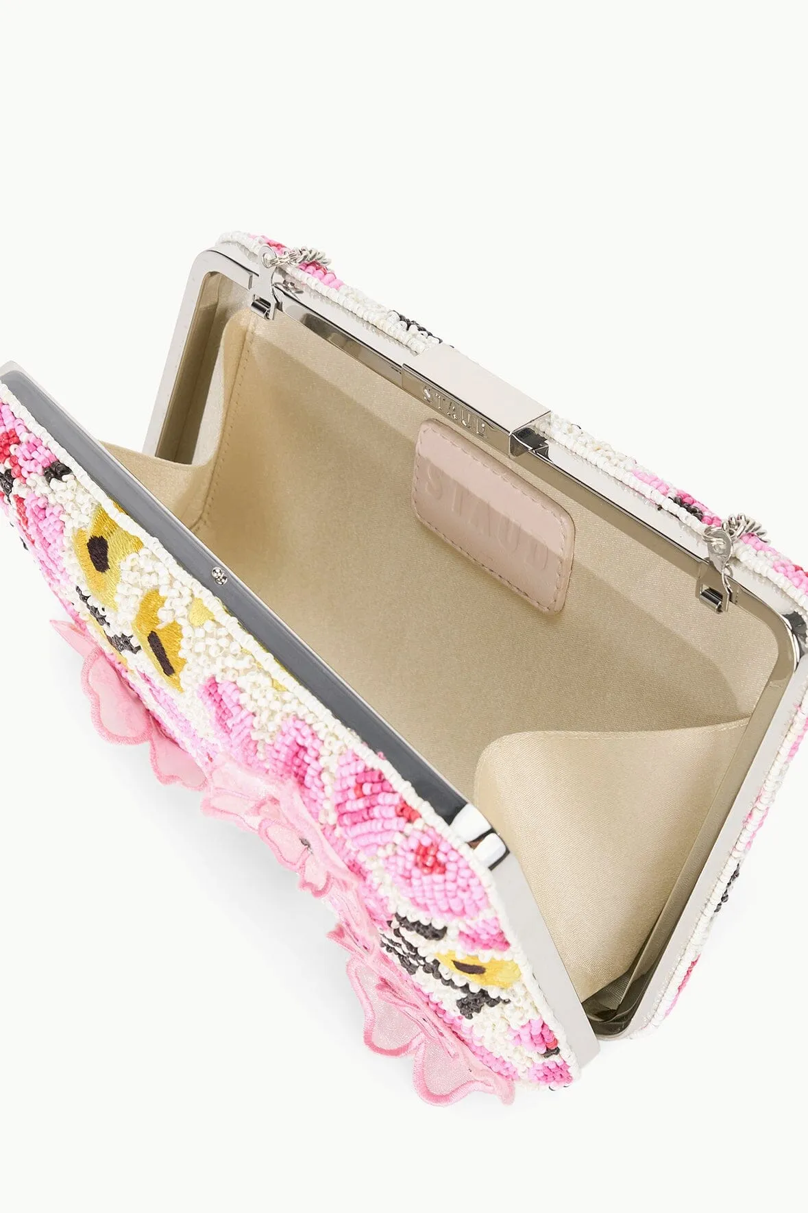 Staud - Blossom Floral Carmella Beaded Clutch