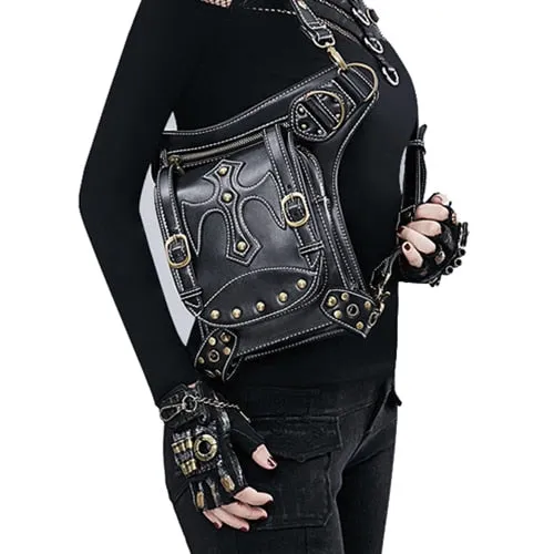 Steampunk Waist Leg Bags Women Men