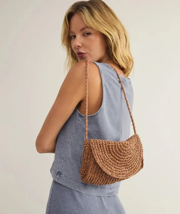 Straw Crossbody