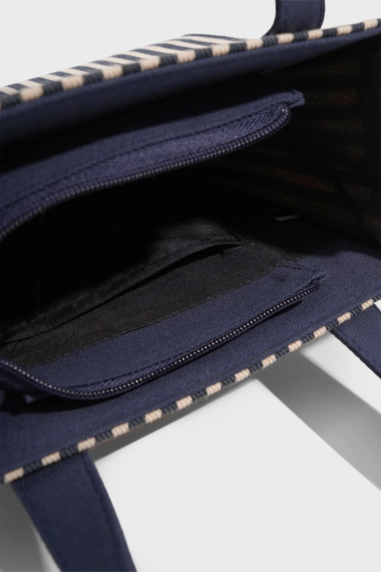 Striped Canvas Bag