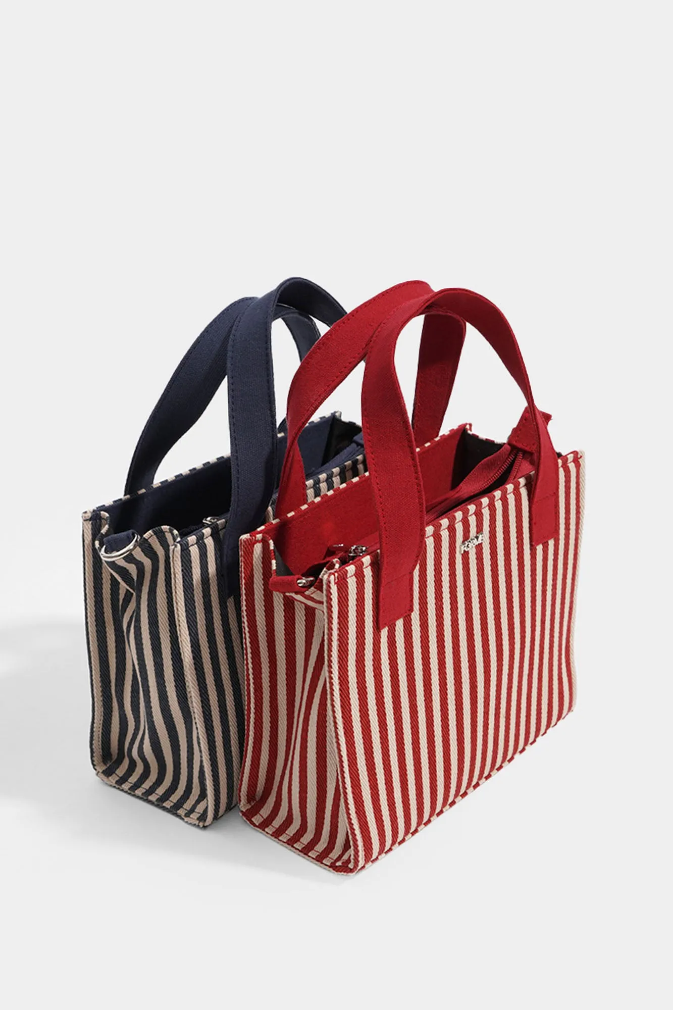 Striped Canvas Bag