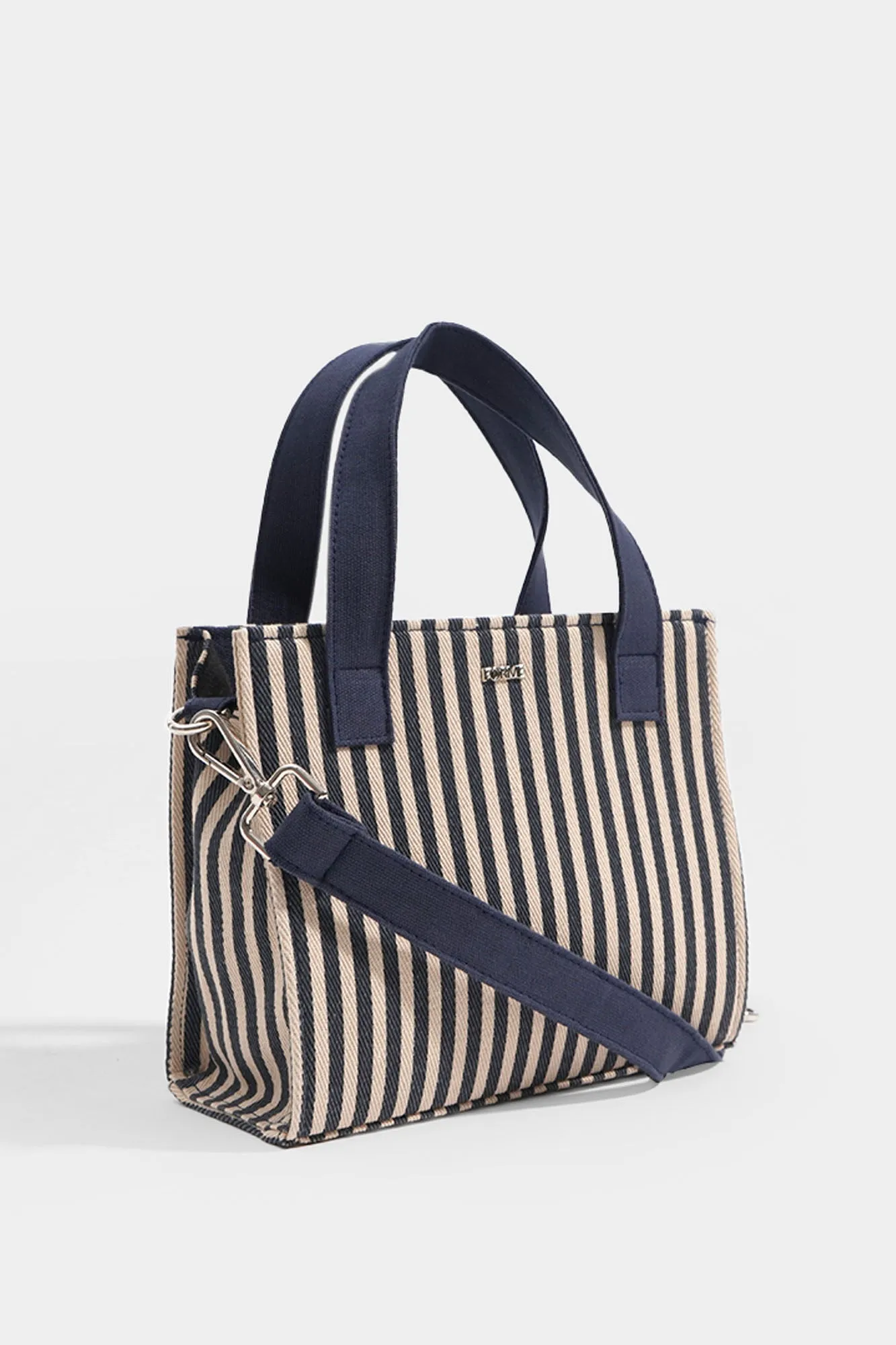 Striped Canvas Bag