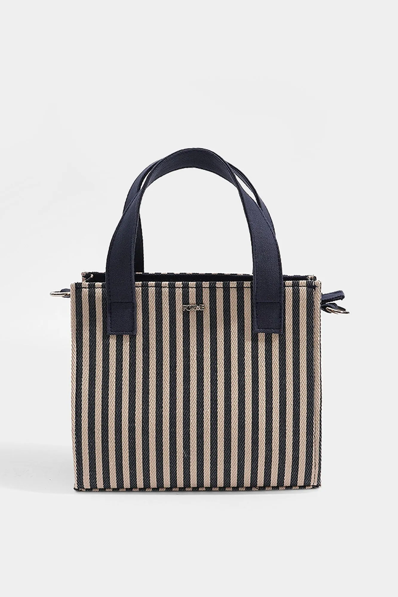 Striped Canvas Bag