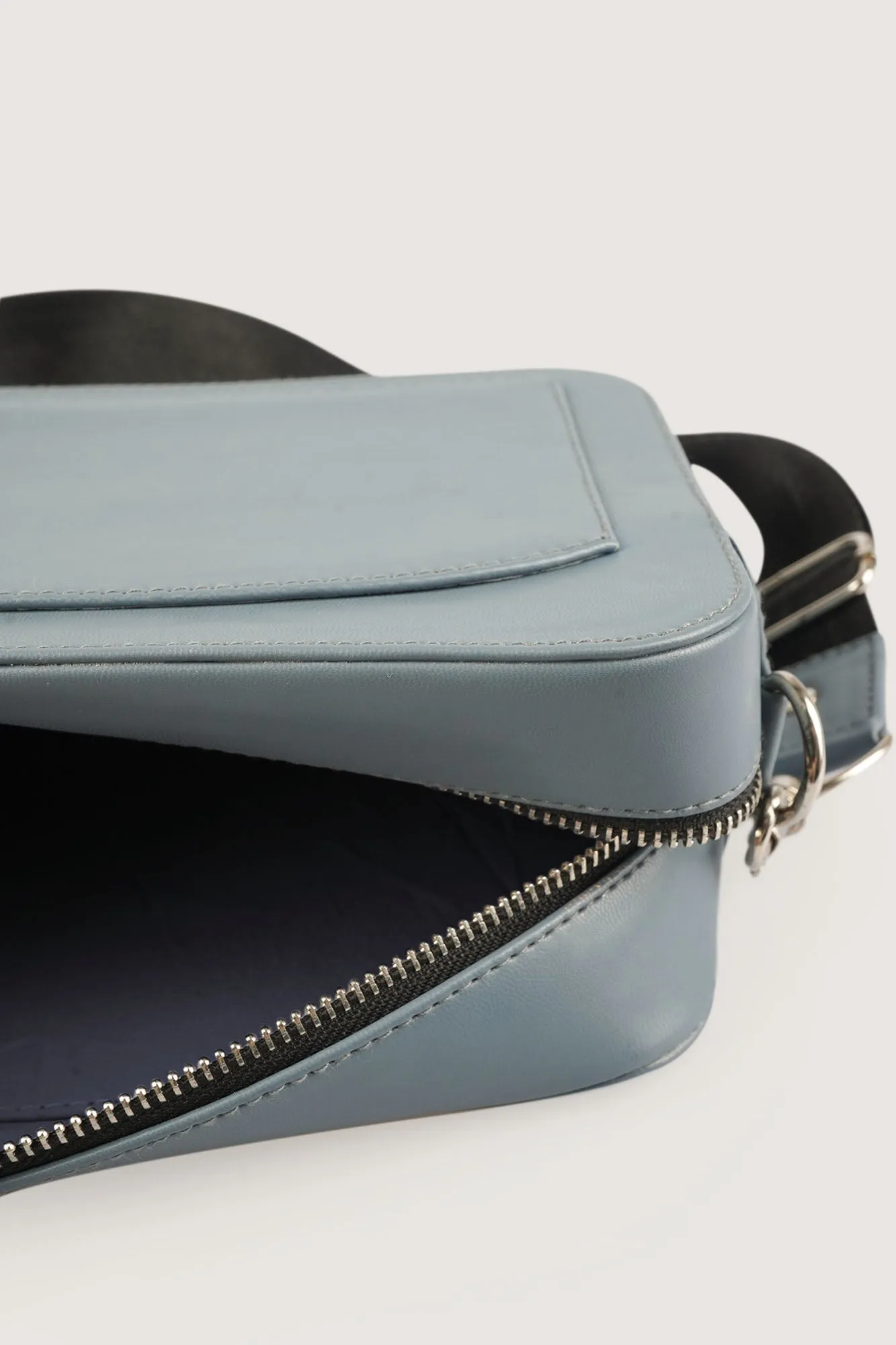 Structured Zip Sling Bag