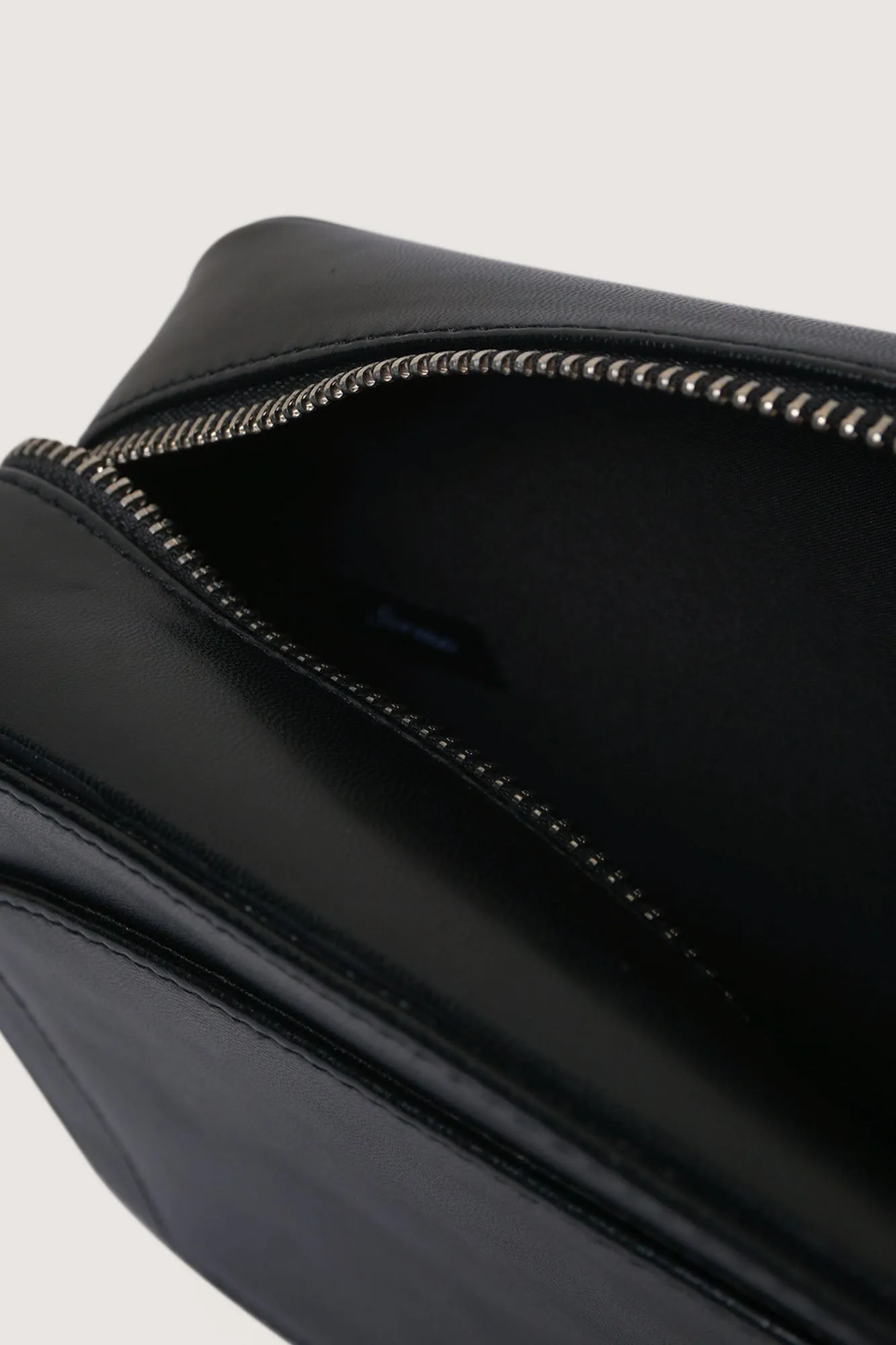 Structured Zip Sling Bag